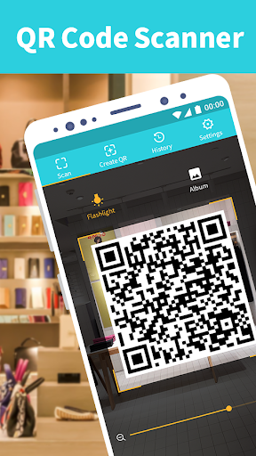 Free QR Scanner - QR Code Reader, Barcode Scanner - عکس برنامه موبایلی اندروید