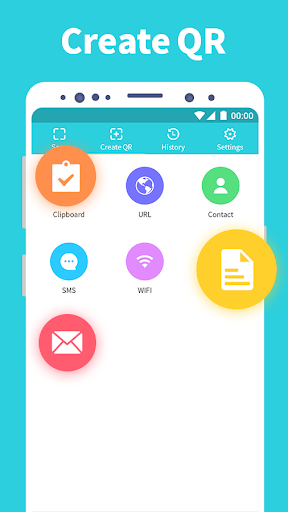 Free QR Scanner - QR Code Reader, Barcode Scanner - عکس برنامه موبایلی اندروید