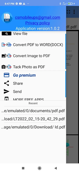 PDF Editor: Reader & Sign - Image screenshot of android app