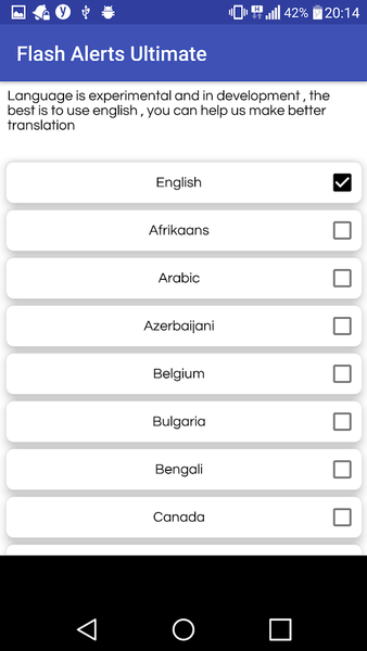 Flash Alerts Ultimate - عکس برنامه موبایلی اندروید