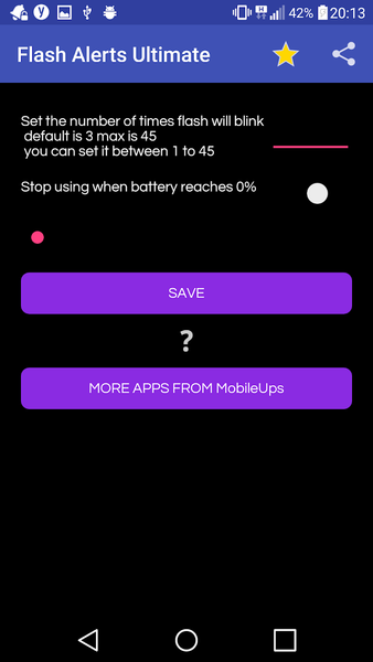 Flash Alerts Ultimate - عکس برنامه موبایلی اندروید