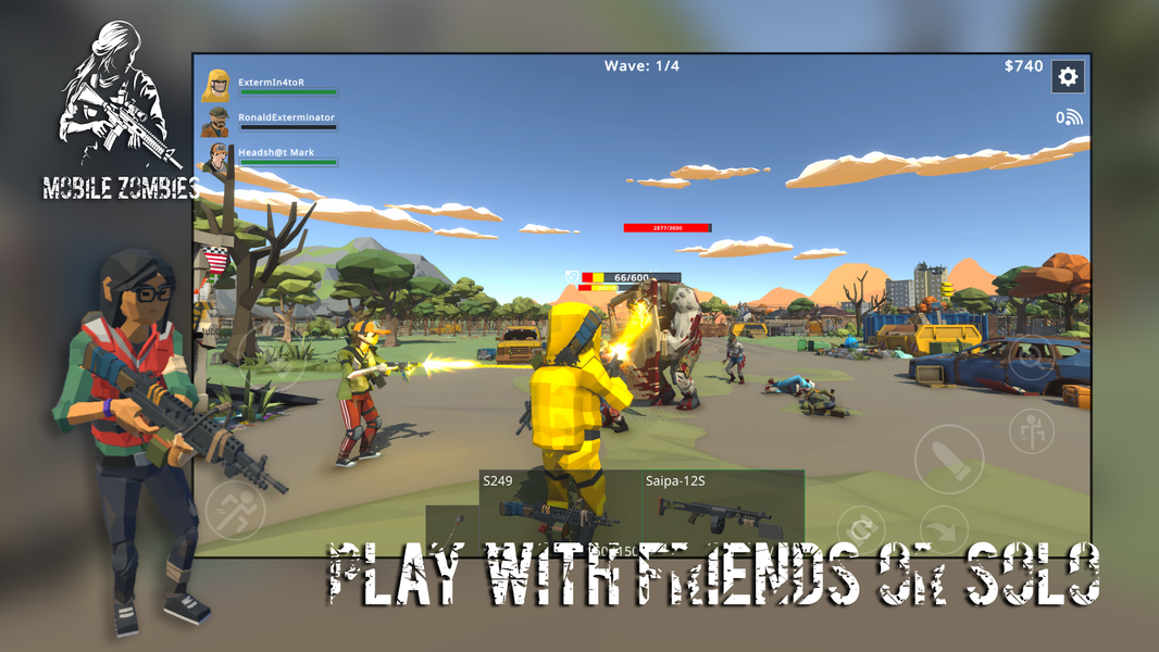 Mobile Zombies: Horde Survival - عکس بازی موبایلی اندروید