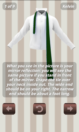 How to Tie a Tie - 3D Animated - Image screenshot of android app