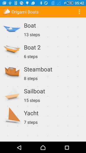Oirgami Boats Instructions 3D - عکس برنامه موبایلی اندروید