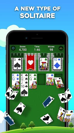 Castle Solitaire: Card Game - Gameplay image of android game