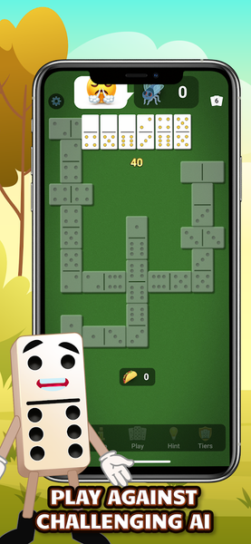 Dominoes: Classic Dominos Game - Gameplay image of android game