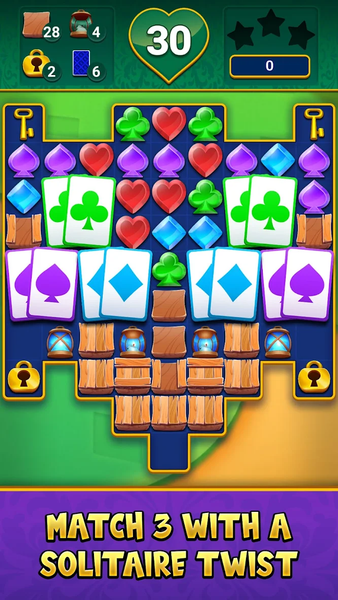 Solitaire Match 3 - Gameplay image of android game