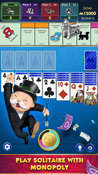 MONOPOLY Solitaire: Card Games - Image screenshot of android app