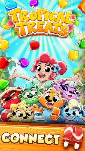 Tropical Treats: Ice Cream Match ۳ - عکس بازی موبایلی اندروید