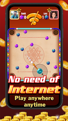 Marble Carrom : Kancha Master - عکس برنامه موبایلی اندروید