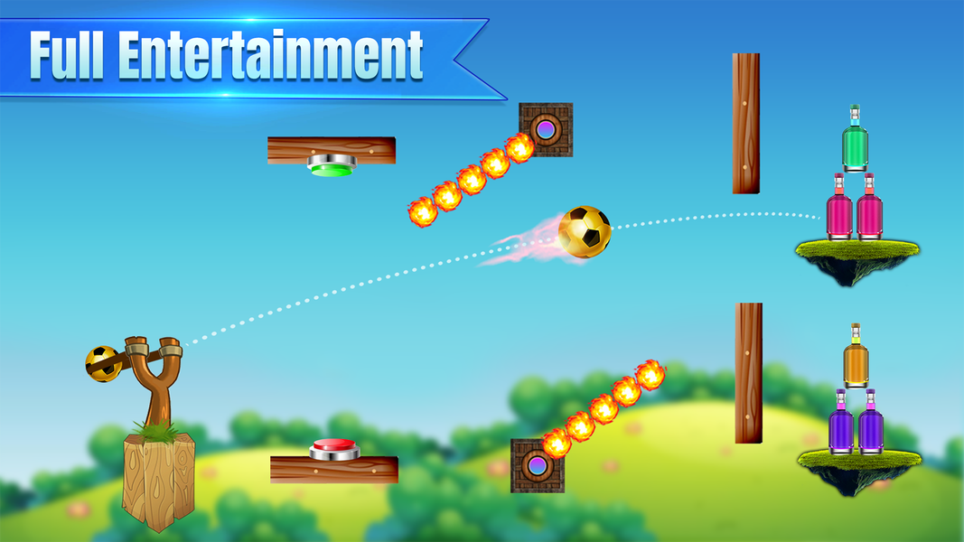 Bottle Shooter - Shoot & Knock - عکس بازی موبایلی اندروید