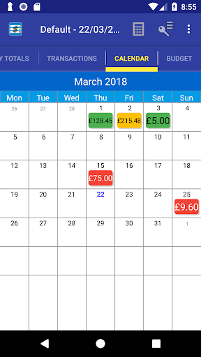 MoBill Budget and Reminder - Image screenshot of android app