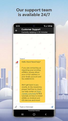 Airalo: eSIM Travel & Internet - Image screenshot of android app