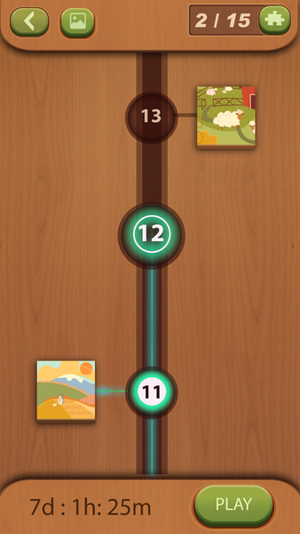 Wooden Block Puzzle - Gameplay image of android game