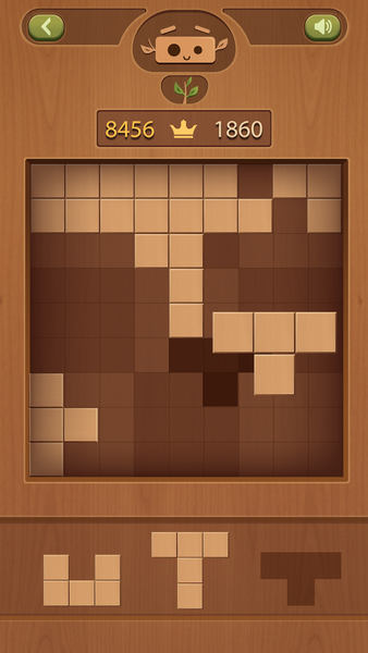 Wooden Block Puzzle - Gameplay image of android game