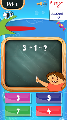 Kids Math - عکس بازی موبایلی اندروید