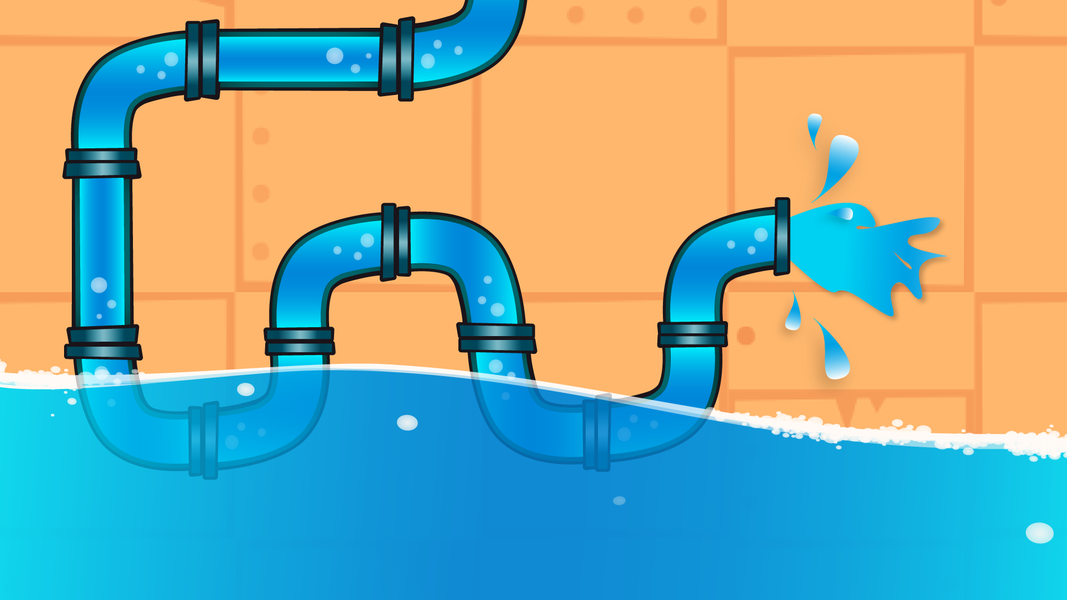Water Pipes - Gameplay image of android game