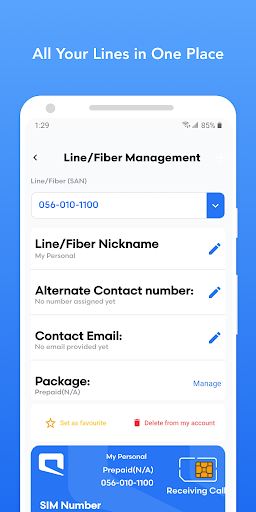 Mobily App - عکس برنامه موبایلی اندروید