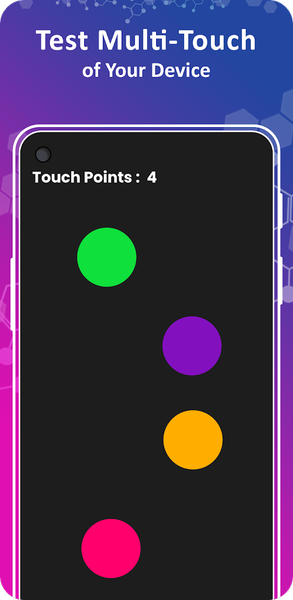 Touch Screen Test - Multi-Touc - عکس برنامه موبایلی اندروید