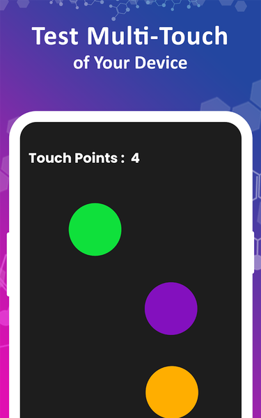 Touch Screen Test - Multi-Touc - عکس برنامه موبایلی اندروید