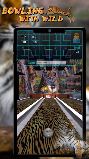 Bowling with Wild - Gameplay image of android game