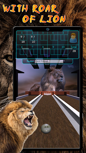 Bowling with Wild - Gameplay image of android game