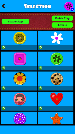 Buttons Cutting - Gameplay image of android game