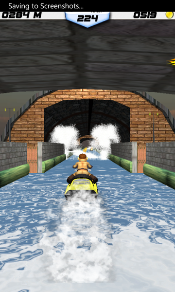 Stunt Rafting - Gameplay image of android game