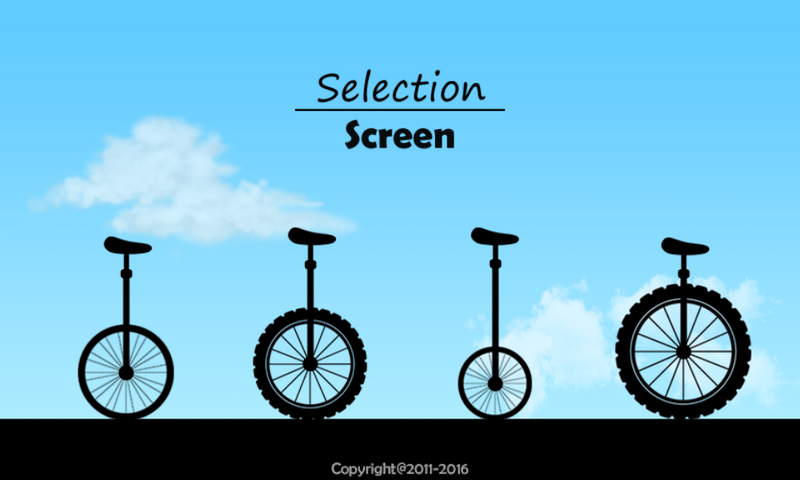 Unicycle Wheel Balance - Gameplay image of android game