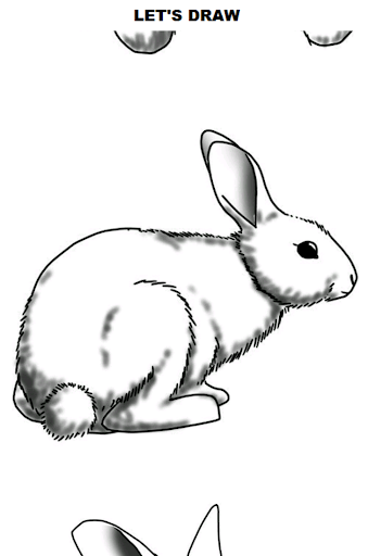How to Draw Rabbits - عکس برنامه موبایلی اندروید