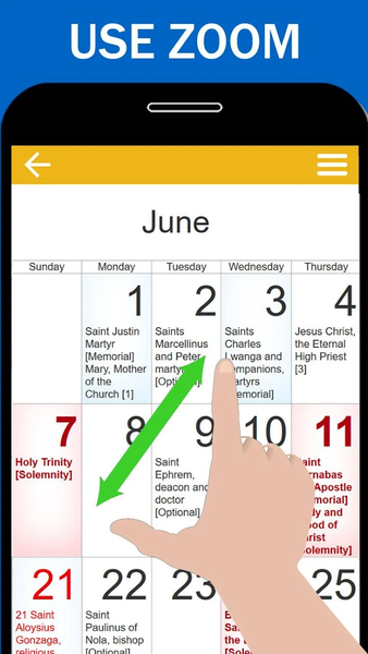Church Calendar ۲۰۲۵ - عکس برنامه موبایلی اندروید