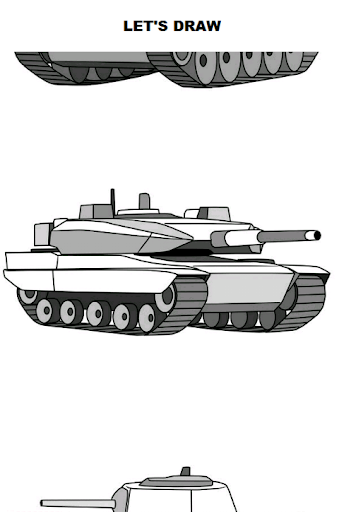 Draw Battle Tanks - Image screenshot of android app