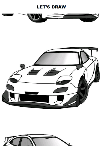 Draw Cars: Sport - عکس برنامه موبایلی اندروید