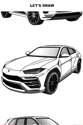 Draw Cars: SUV - Image screenshot of android app