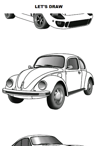 Draw Cars: Classic - Image screenshot of android app