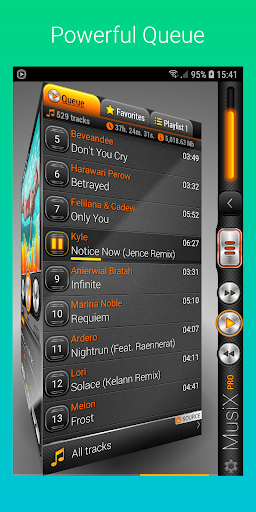 MusiX Player PRO (Trial) - عکس برنامه موبایلی اندروید