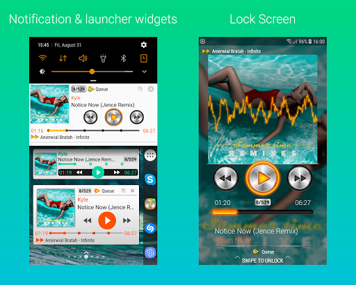 MusiX Player PRO (Trial) - عکس برنامه موبایلی اندروید