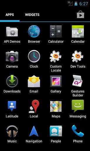 Holo Launcher for ICS - Image screenshot of android app