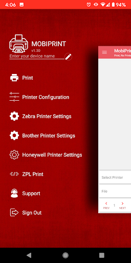 Mobi Print - عکس برنامه موبایلی اندروید