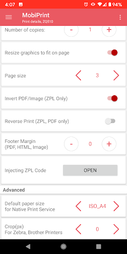 Mobi Print - عکس برنامه موبایلی اندروید