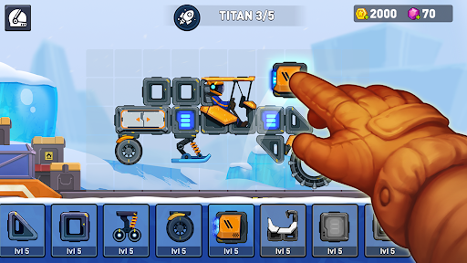 Rovercraft 2 Race a space car - عکس بازی موبایلی اندروید