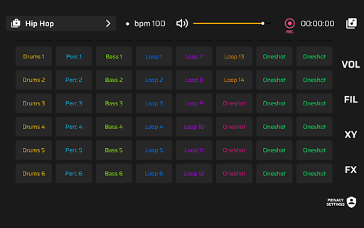 DJ Loop Pads - Music Maker - Image screenshot of android app