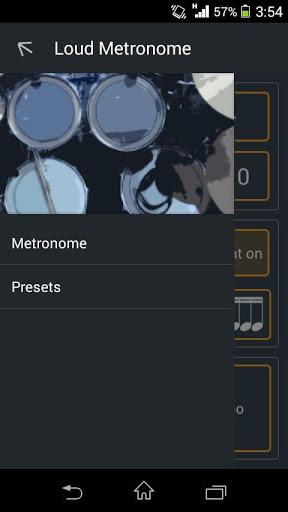 Loud Metronome - Image screenshot of android app