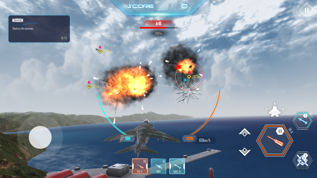 Air Battle Mission - عکس برنامه موبایلی اندروید
