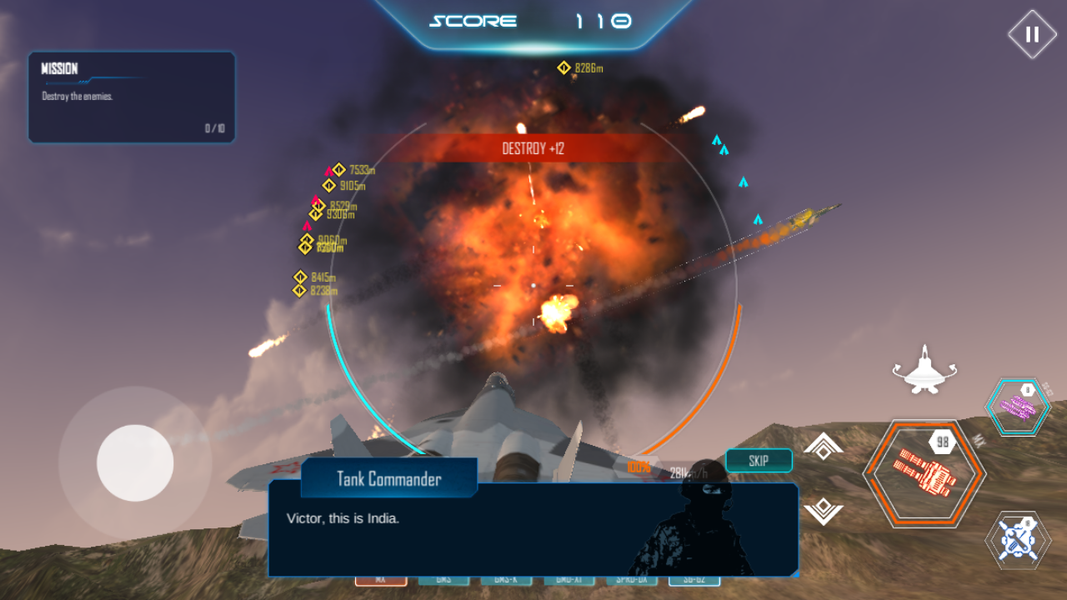 Air Battle Mission - Image screenshot of android app