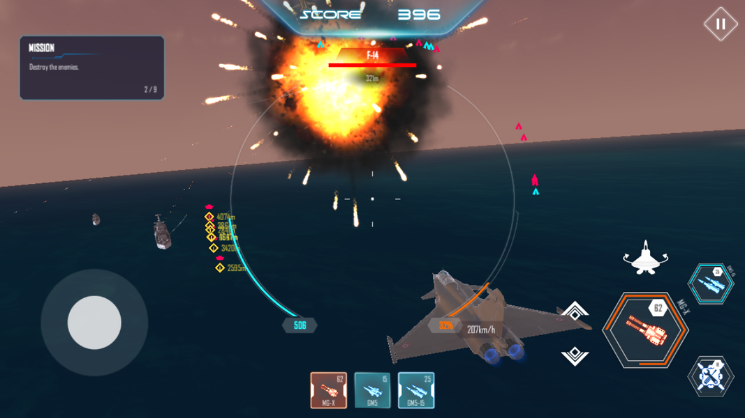 Air Battle Mission - Image screenshot of android app