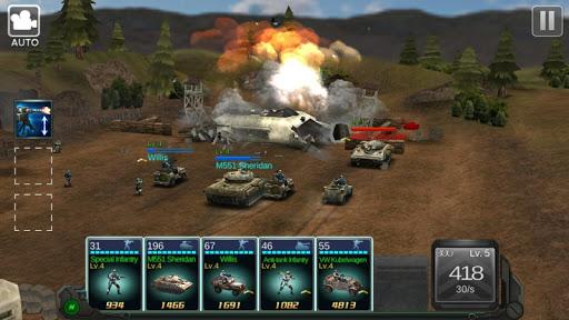Commander Battle - Gameplay image of android game