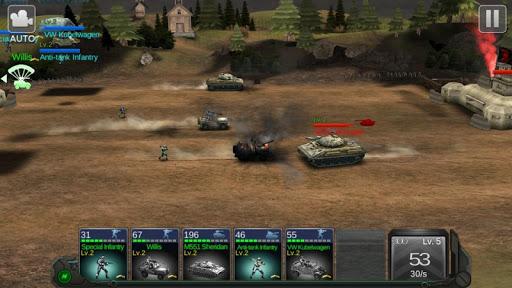 Commander Battle - Gameplay image of android game