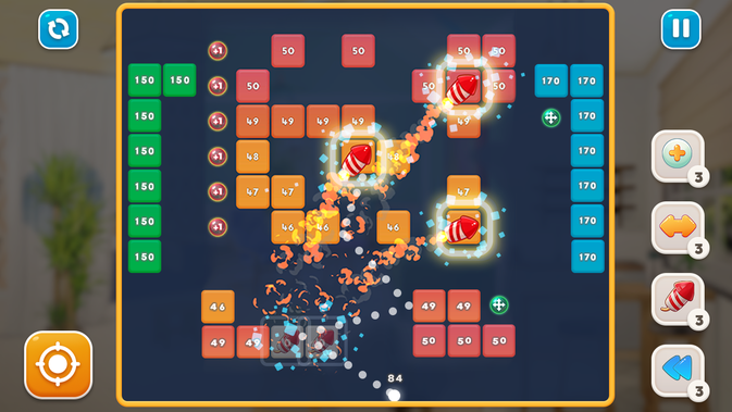 Brick Breaker House - عکس برنامه موبایلی اندروید