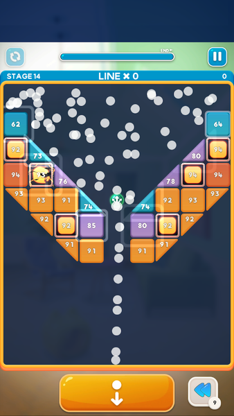 Brick Breaker House - عکس برنامه موبایلی اندروید